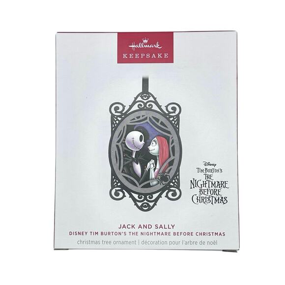 Hallmark Keepsake 2024 Disney Nightmare Before Christmas Jack Sally Ornament - Picture 6 of 10